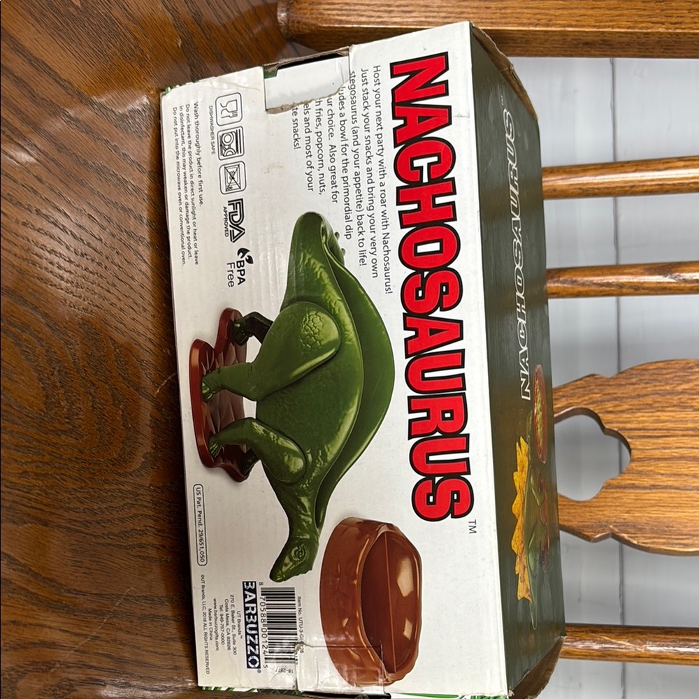 Nachosaurus Dinosaur Snack Bowl Set